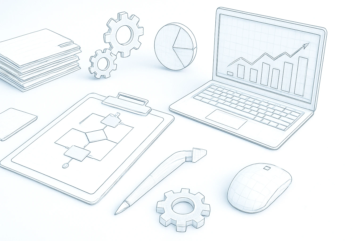 Prozessoptimierung + Digitalisierung
